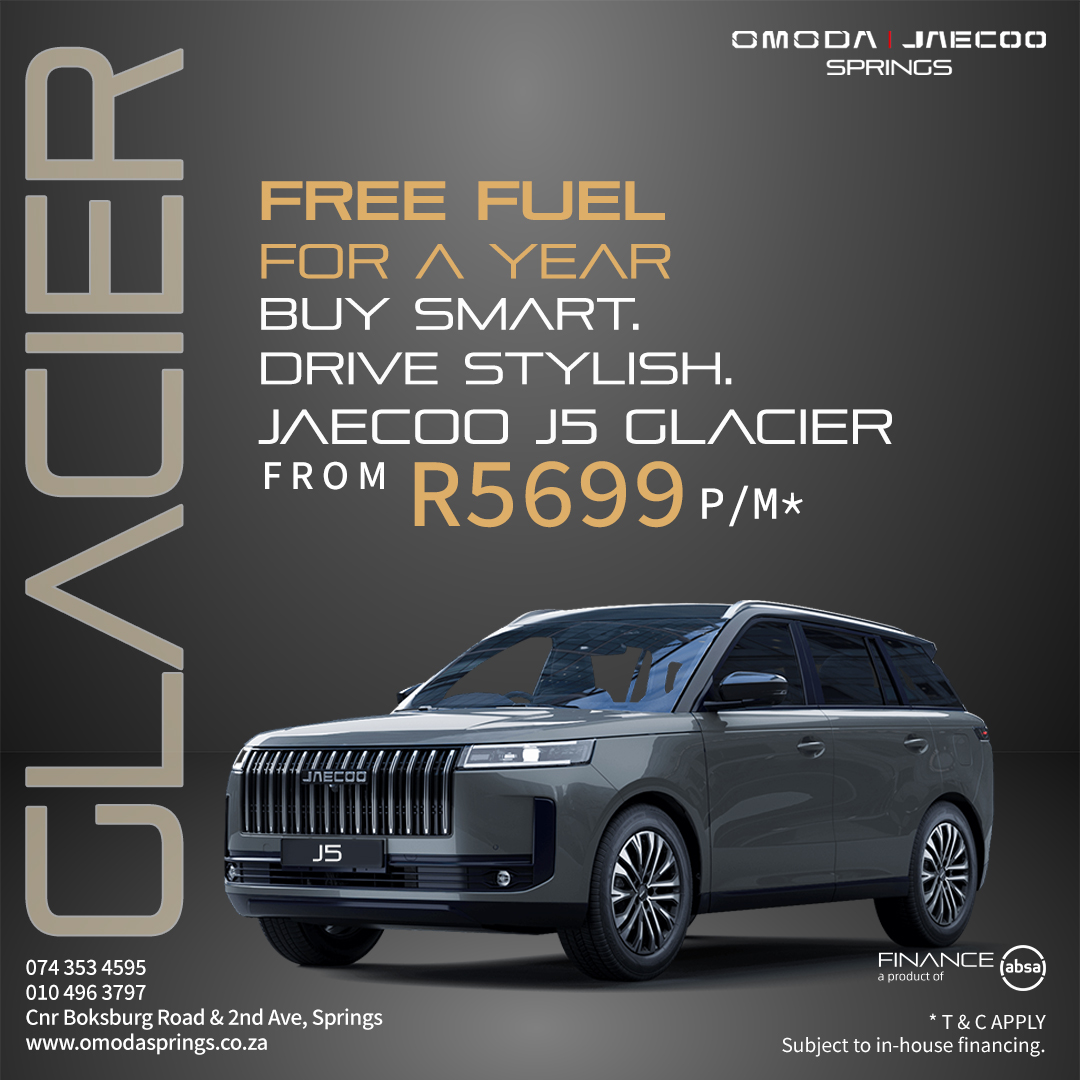 Jaecoo J5 glacier - Free fuel