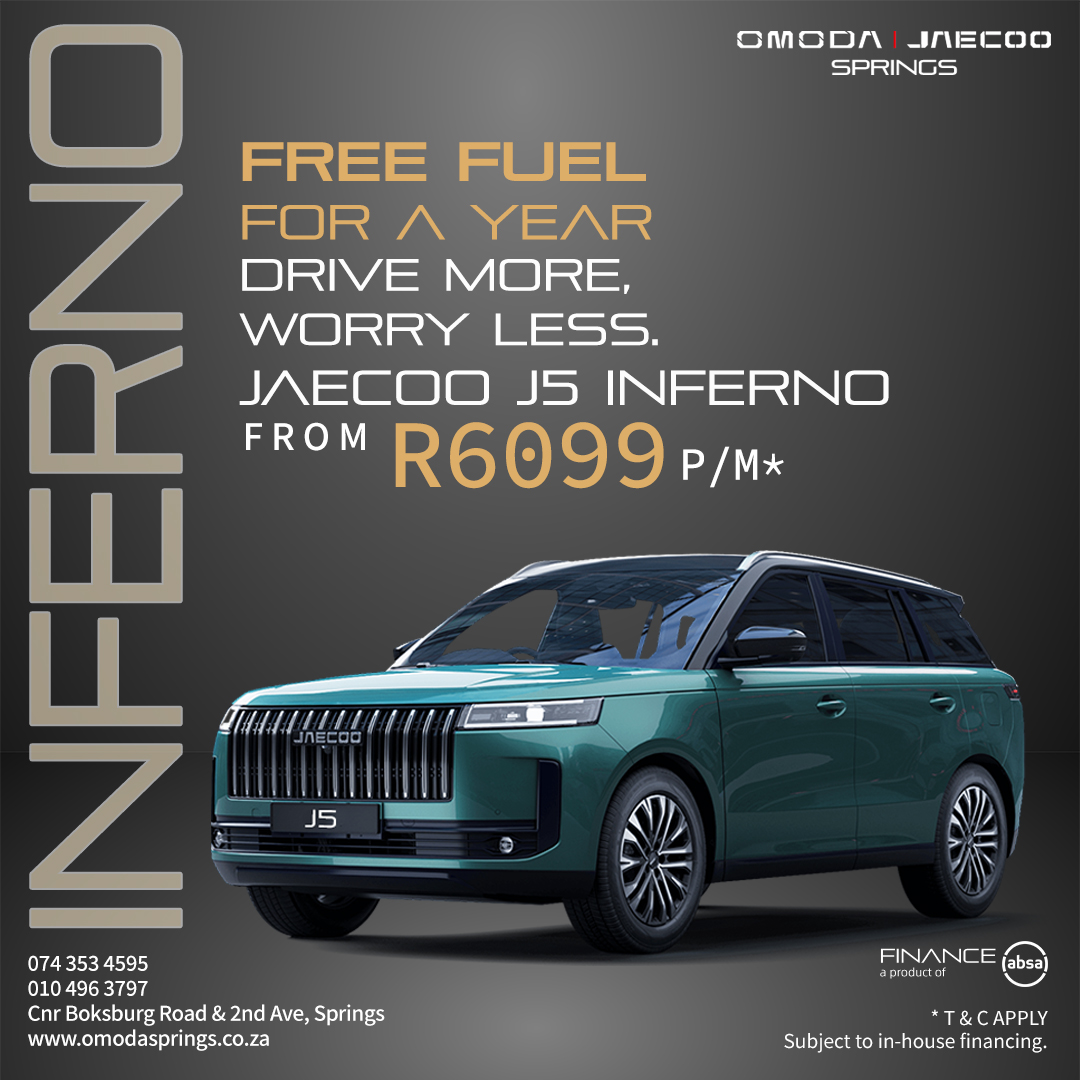 Jaecoo J5 inferno - Free fuel