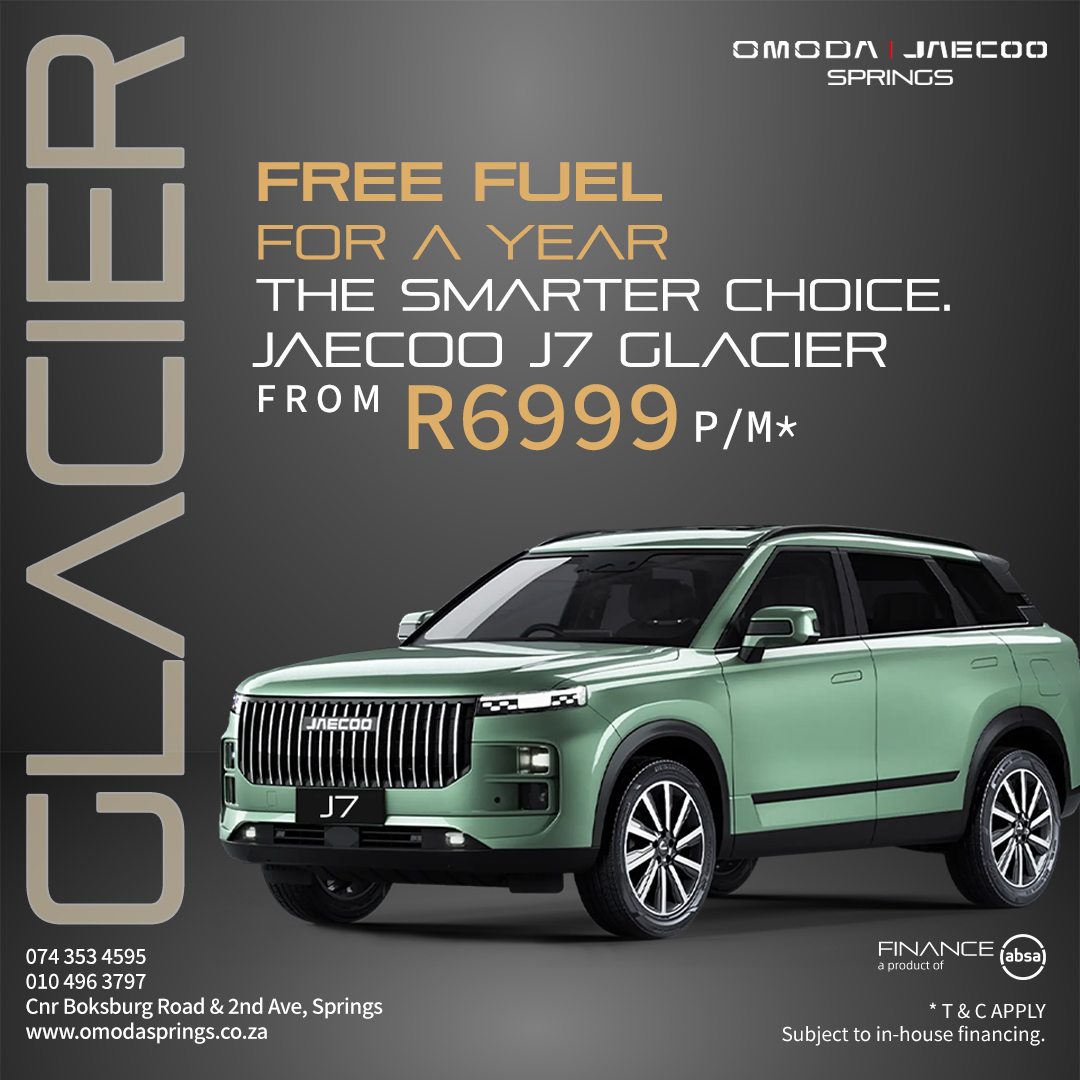 Jaecoo J7 glacier - Free fuel